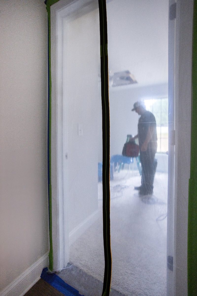 Willard's Restoration crew at work